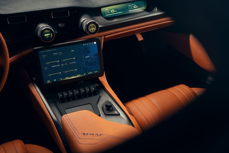 Rimac Nevera Interior